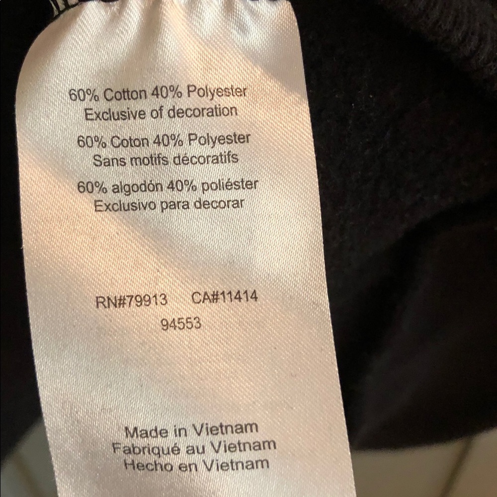 HOST PICK! Motherhood Maternity blk sweatshirt,SM - Picture 6 of 6